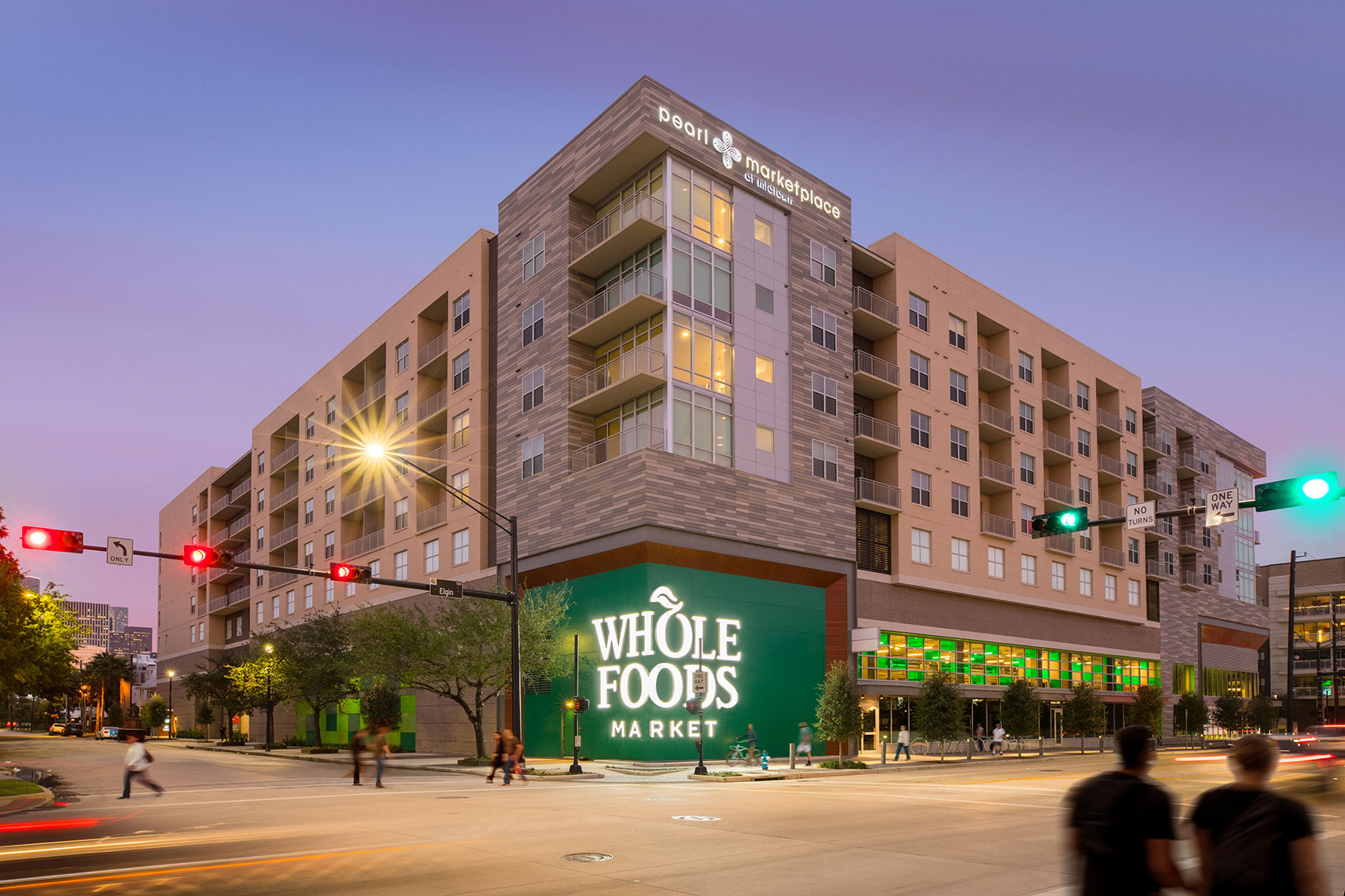 the Whole Foods Market at the Pearl in Midtown by Houston Architecture
