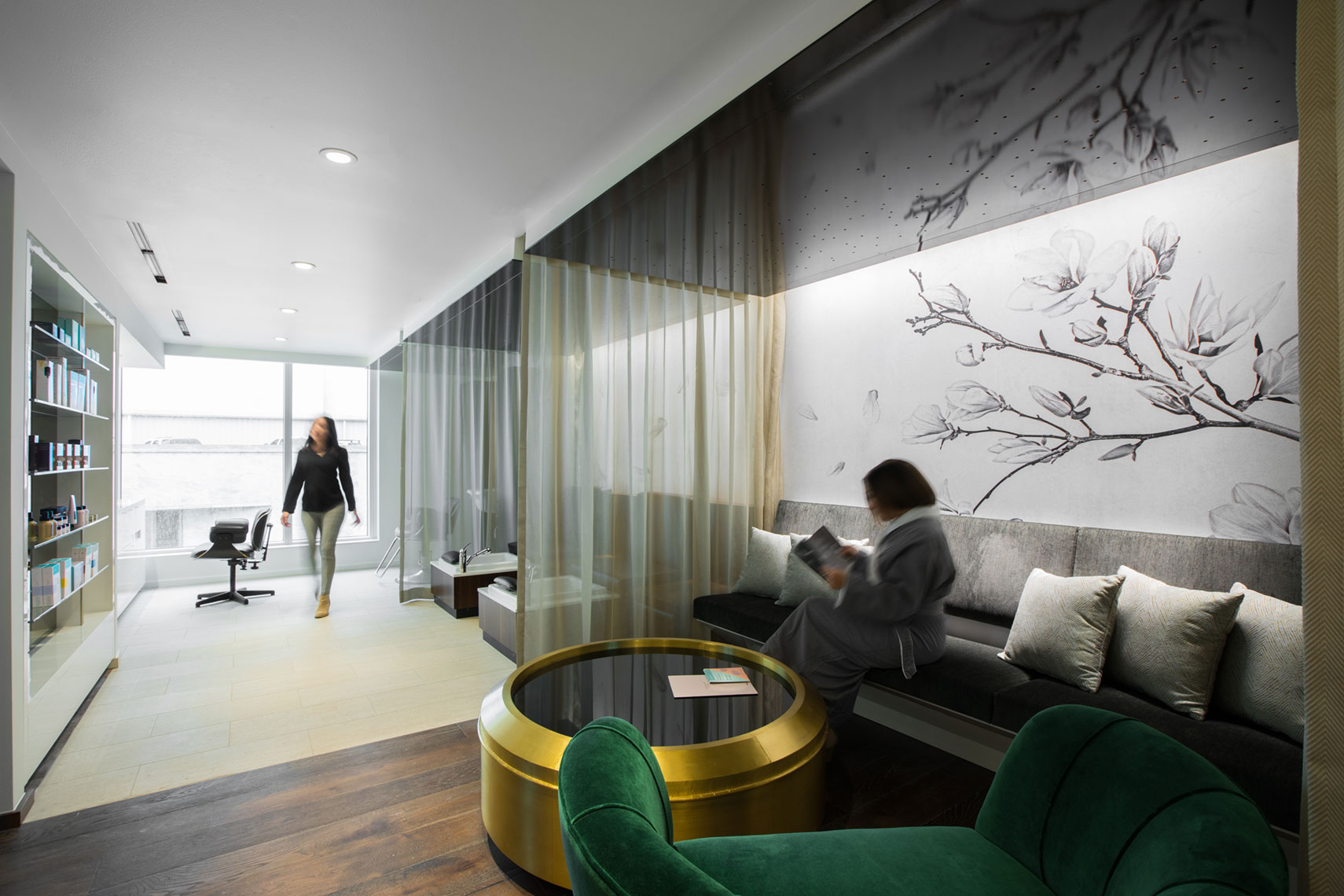 Hotel Alessandra Spa at GreenStreet in Houston by Texas Architectural Photographer Shannon O