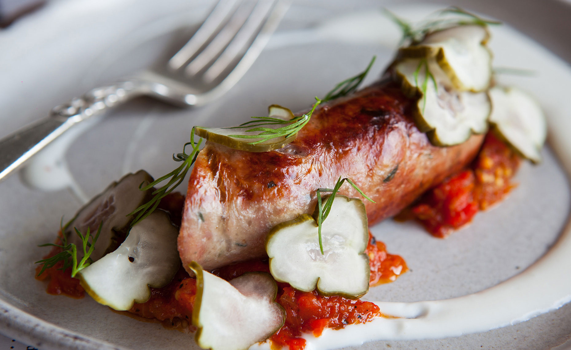Sausage w Peper Relish